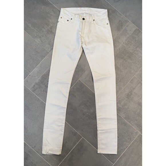 3sixteen x Self Edge 577BSP Slim Tapered Jeans – White – Size 28 x 34 - Picture 4 of 11